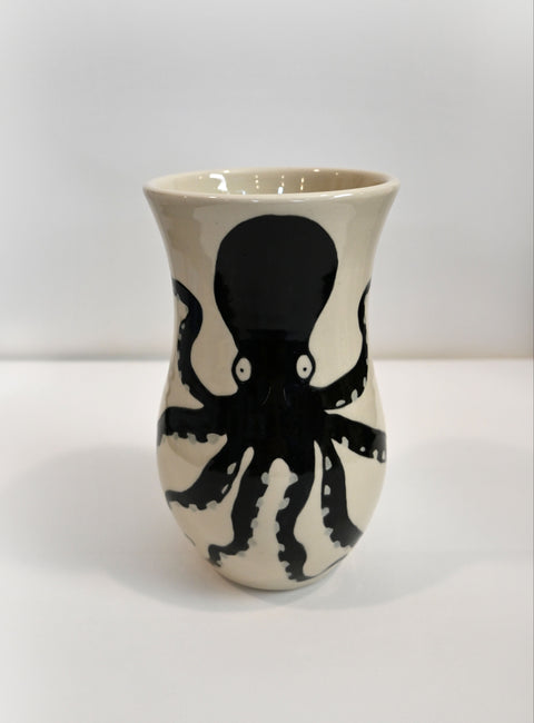 Ceramic Octopus Vase