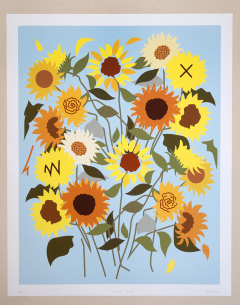 Sunflower Bouquet Print